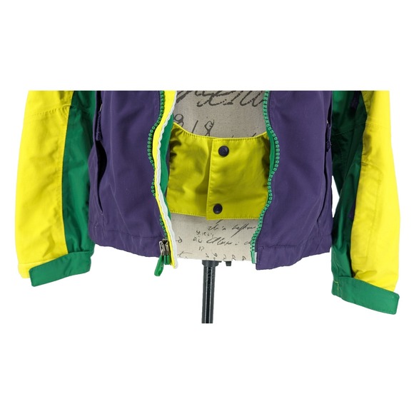 THE NORTH FACE Cryptic Hyvent Hooded Womens Jacket SMALL Colorblock - Picture 7 of 16